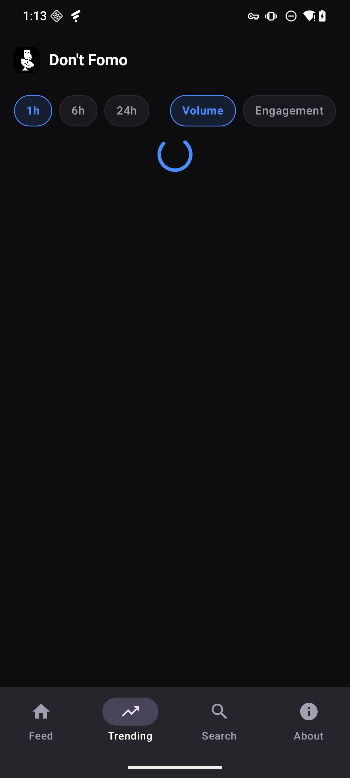 Don't Fomo trending